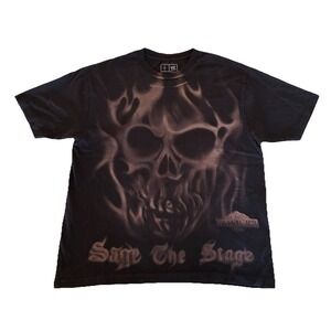 Cactus Jack x WWE T Shirt XL Sage The Stage Wrestlemania 41 Las Vegas NEW *spots